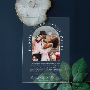 INVITATIONS EN ACRYLIQUE 