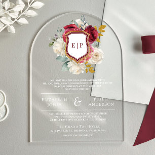 INVITATIONS EN ACRYLIQUE