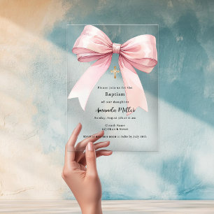INVITATIONS EN ACRYLIQUE 