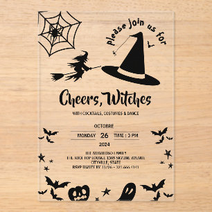 INVITATIONS EN ACRYLIQUE 