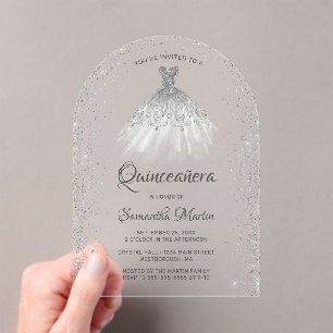 INVITATIONS EN ACRYLIQUE 