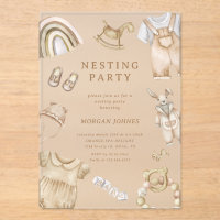 Boho Cloches Nursery Nesting Party