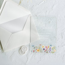 Brunch nuptial Fleur sauvage et papillon coloré