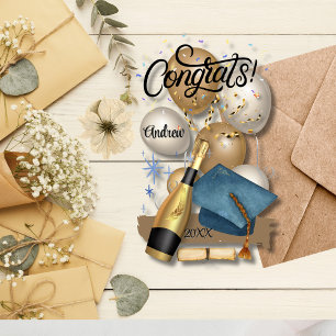 Invitations En Acrylique Carte d'enseignement supérieur