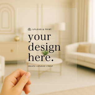 Invitations En Acrylique Carton d'invitation en acrylique   Votre création 