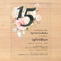 Célébration de la Quinceanera rose