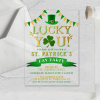 Chanceux vous ! Soirée de la Saint-Patrick