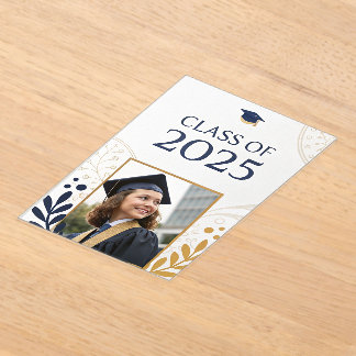 Invitations En Acrylique Classe élégante de design 2025