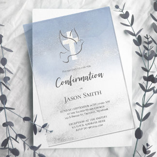Invitations En Acrylique Confirmations