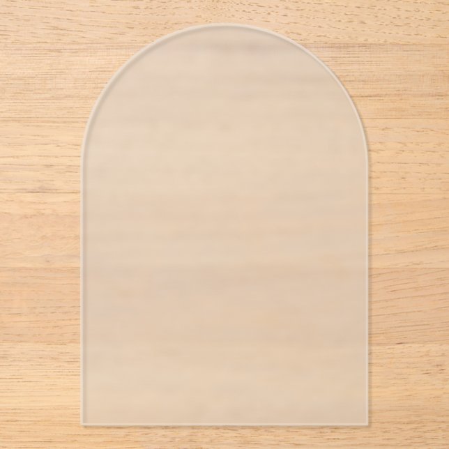 Invitations En Acrylique Créez votre propre (Recto)