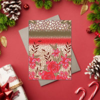 Design de tissu complexe avec motifs floraux