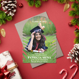 Invitations En Acrylique Élégant congé tropical - photo