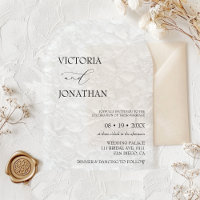 Élégant motif floral blanc pour mariage
