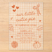 Fête d'anniversaire de notre petit chou à l'automn