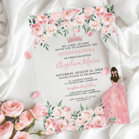 Fleurs de Quinceanera rose tendre