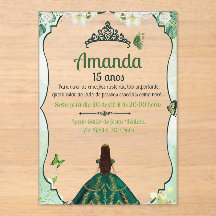 INVITACION DE BODA / QUINCEAÑERA EN ACRILICO DE 5X