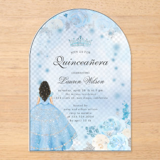 INVITATIONS EN ACRYLIQUE INVITACION DE BODA / QUINCEAÑOS ACRILICO OVALADO