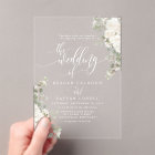 Ivory Et Sage Chic Script Élégant Mariage Floral