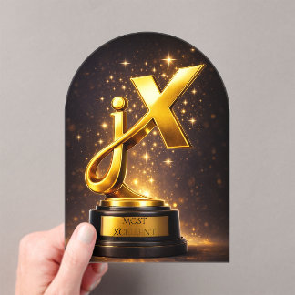 Invitations En Acrylique jenXcellence Award Funny Merch