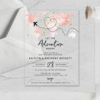 "Laissons Commencer L'Aventure !" Baby shower Cart