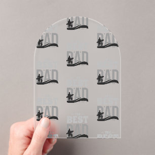 Invitations En Acrylique Le Meilleur Papa du Monde