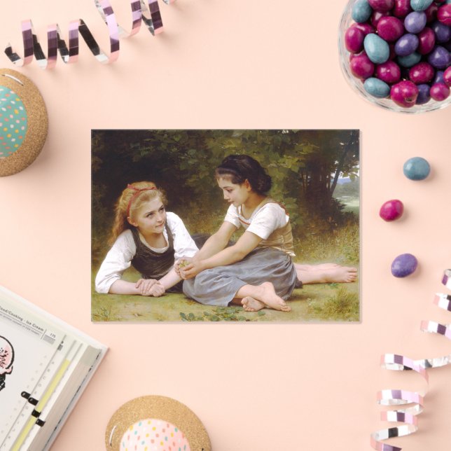 Invitations En Acrylique Les Noisettes : Les jeunes filles ramassent les no (Insitu (Célébration))