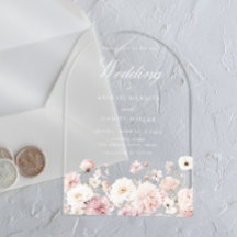 Magnifique Élégant Superbe Floral Mariage