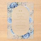 Mariage à fleurs de printemps bleu bleu marine Dus