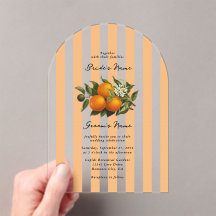 Mariage aux Agrumes Méditerranéens Italiens Orange
