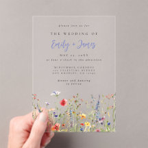 Mariage de Fleur sauvage Rainbow Bold