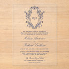 Mariage de monogramme de crête de la Chinoiserie b