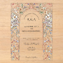 Mariage Élégant avec Arche Florale Pastel Vintage