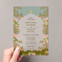 Mariage esthétique Floral Arc Indien