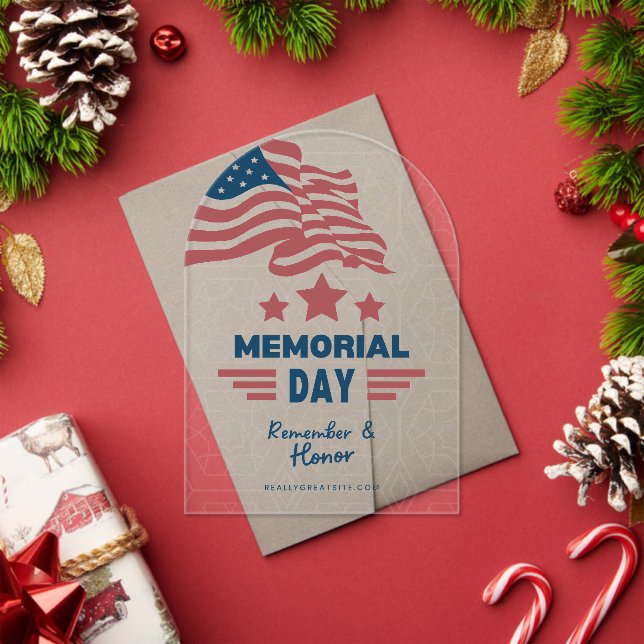 Invitations En Acrylique #MemorialDayRemember&HonorAcryliqueInvitation (Insitu (vacances))