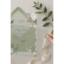 Minimalist Rustic Vintage Floral Wedding