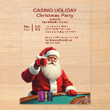 Noël Père Noël Las Vegas Casino Style Party
