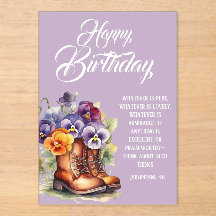 Philippians 4:8 Christian Birthday Greetings