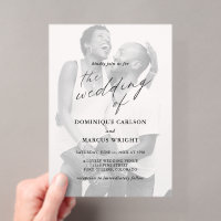 Photographie de calligraphie élégante pour mariage
