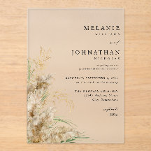 Plage Boho Pampas Grass Mariage 2