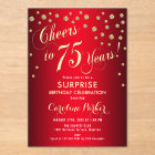 Red Gold Surprise 75e anniversaire