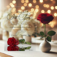 Rien de Fantastique Juste Amour Rose Rouge Miroir 