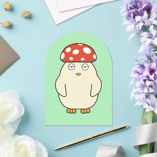 Invitations En Acrylique Shroompey Chick (Insitu (Mariage))