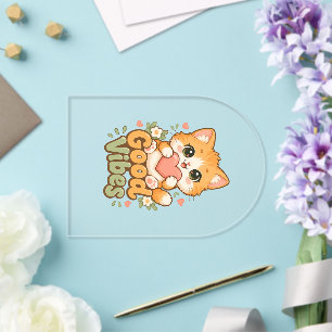 Invitations En Acrylique T-shirt pour amateur de chats mignons - Vêtements