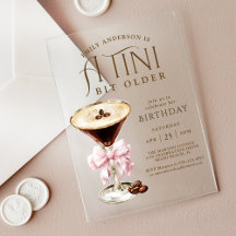 Tini Bit Ancien Espresso Martini Anniversaire pour