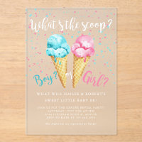 Whats The Scoop Ice Cream Genre Reveal Party