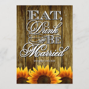 Invitations en bois occidentales de mariage de