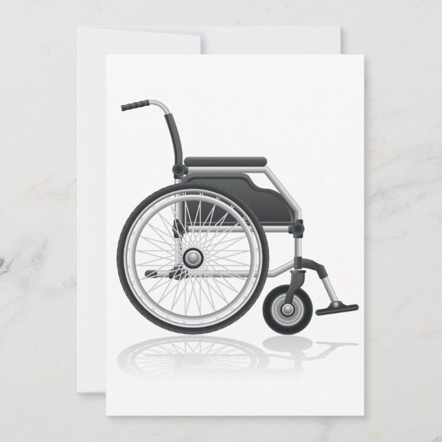 Invitations en fauteuil roulant (Devant)