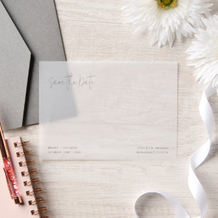 INVITATIONS EN VÉLIN