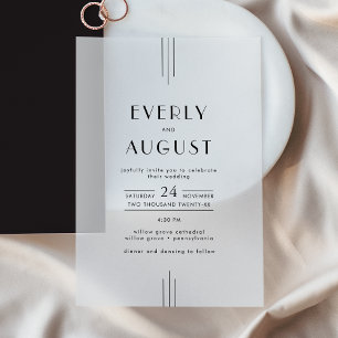 INVITATIONS EN VÉLIN