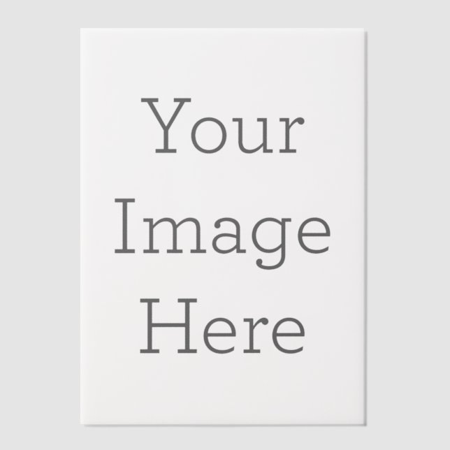 Invitations En Vélin Créez votre propre (Recto)